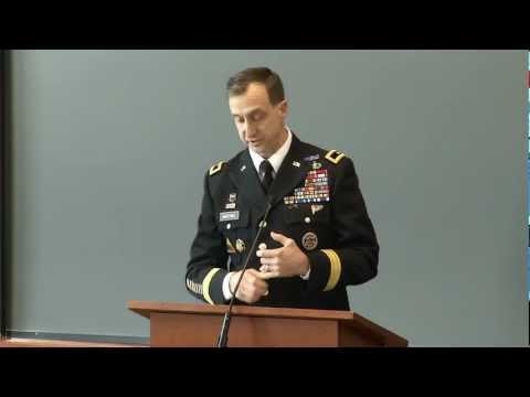 Brig. Gen. Mark Martins '90: Legitimacy and limits of military commissions