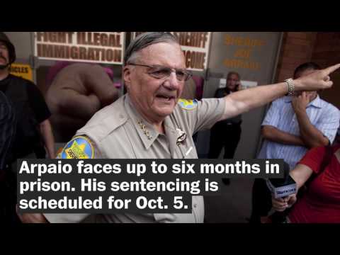 Former sheriff Joe Arpaio convicted of criminal contempt