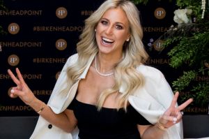 Sweaty Betty PR boss Roxy Jacenko at the fabulous morning tea for the launch of Birkenhead Point's premium fashion ...