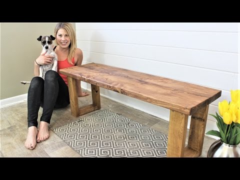 The $15 Fifteen Minute Bench - DIY Project