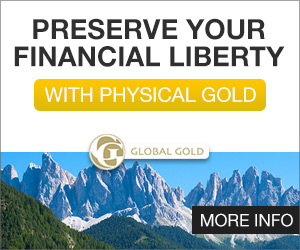 Own physical gold and silver outside a bank