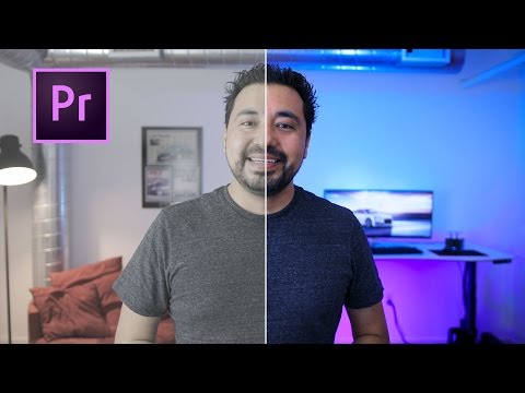 How I COLOR GRADE in Adobe Premiere PRO CC 2017!