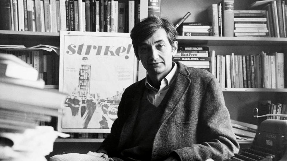 Howard Zinn • Photo by Ted Polumbaum • Date Unknown