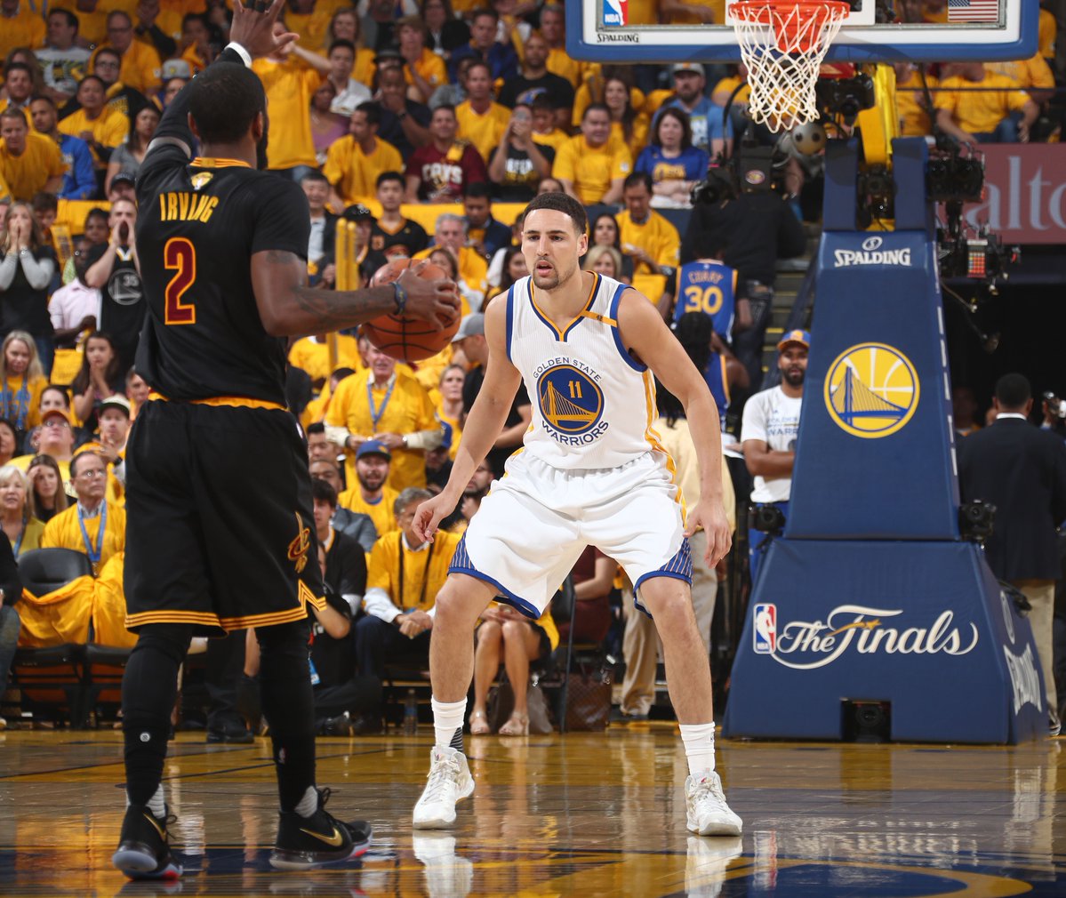 Klay Thompson responds to the rumor Cavs wanted him for Kyrie Irving