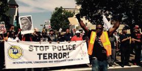 ILWU Local 10 march against police terror, 2015.