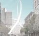 An artist impression of the Cloud Arch art sculpture, which will be built by March 2019.