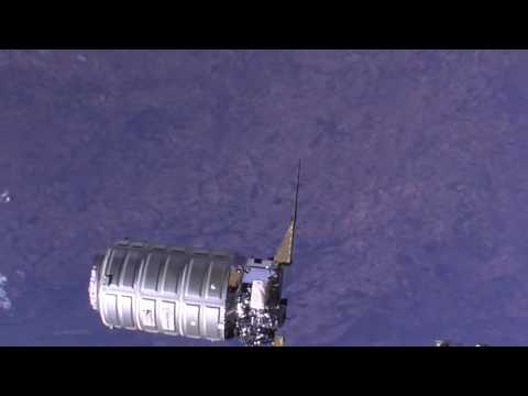 Cygnus leaves the ISS - An HDEV view