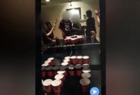 Jews vs Nazis beer pong