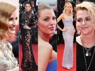 Jessica Chastain, Kendall Jenner, Blake Lively, Naomi Watts and Kristen Stewart walk the red carpet at Cannes 2016. Pictures: Getty