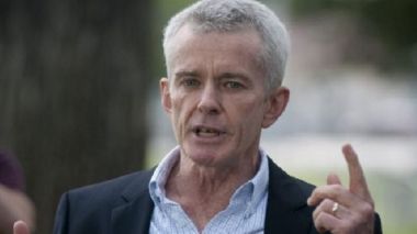 Definitely not an alien: One Nation senator Malcolm Roberts.