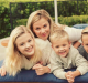 Reese Witherspoon with her three children, Ava, Tennessee and Deacon.