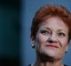 One Nation Senator Pauline Hanson.