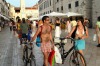 Overcrowded: Tourists walk through the Stradun, the main street in the coastal town of Dubrovnik.