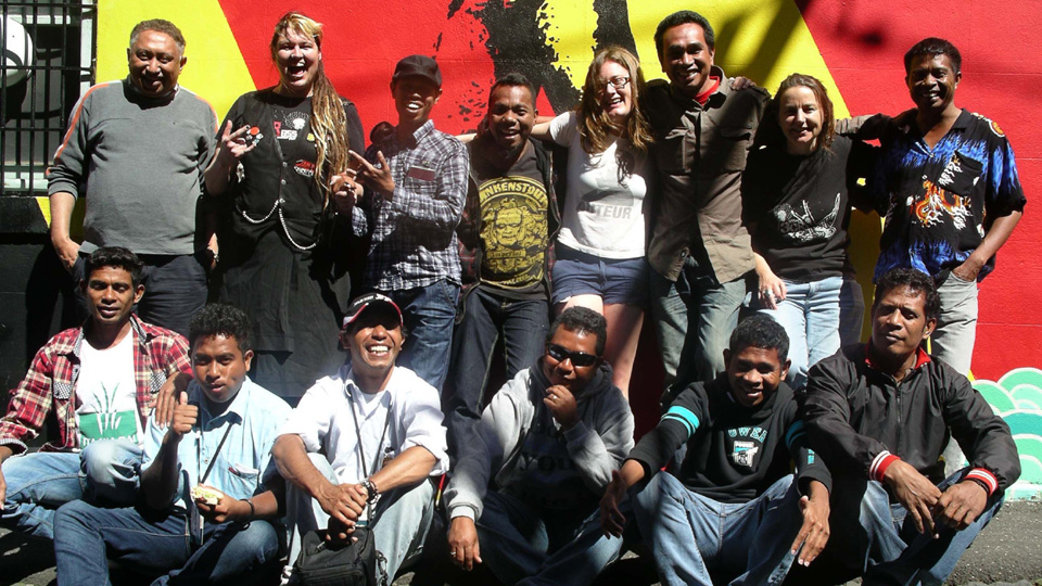 East Timorese Group Tour and Training