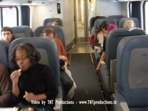 HQ Onboard Amtrak's Acela Express from Boston to Providence