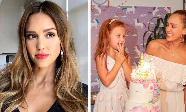 Jessica Alba's unicorn party for her daughter Haven was EPIC