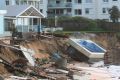 Houses at Collaroy Beach took the brunt of the June 2016 storm.