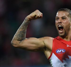 Coleman medallist Lance Franklin.