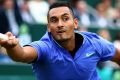 Showdown: Nick Kyrgios will play compatriot John Millman in round one of the US Open.