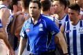 Brad Scott is likely to remain as North Melbourne coach. 