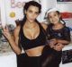 Kim Kardashian West with daughter North West.