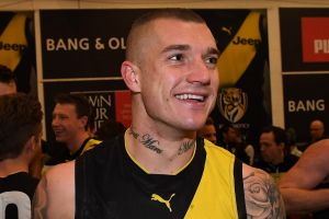 All eyes are on Dustin Martin.