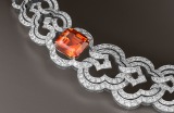 Fine jewellery from Louis Vuitton's latest range, the Conquête collection.