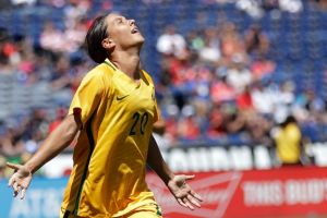 Breakout season: Sam Kerr.