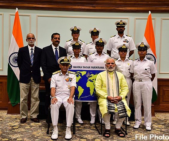 Wish the all-women crew of INS Tarini good luck...Share your messages now!