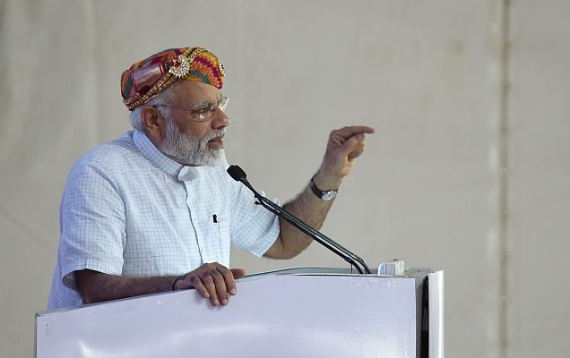 PM Modi Udaipur rally: We are here to work and deliver time-bound results 