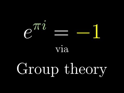 Euler's formula with introductory group theory