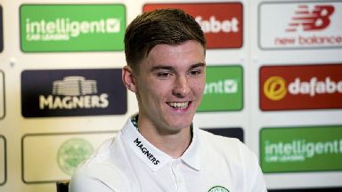 Kieran Tierney on the Champions League draw