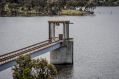 Major safety reviews are underway on the Googong Dam (pictured) and three other large dams in the ACT.