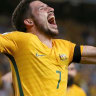 Australia's Mathew Leckie.