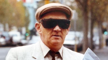 Paedophile priest Gerald Ridsdale outside court in 1993.