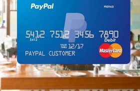 PayPal's credit card, announced August 2017. Source: PayPal.