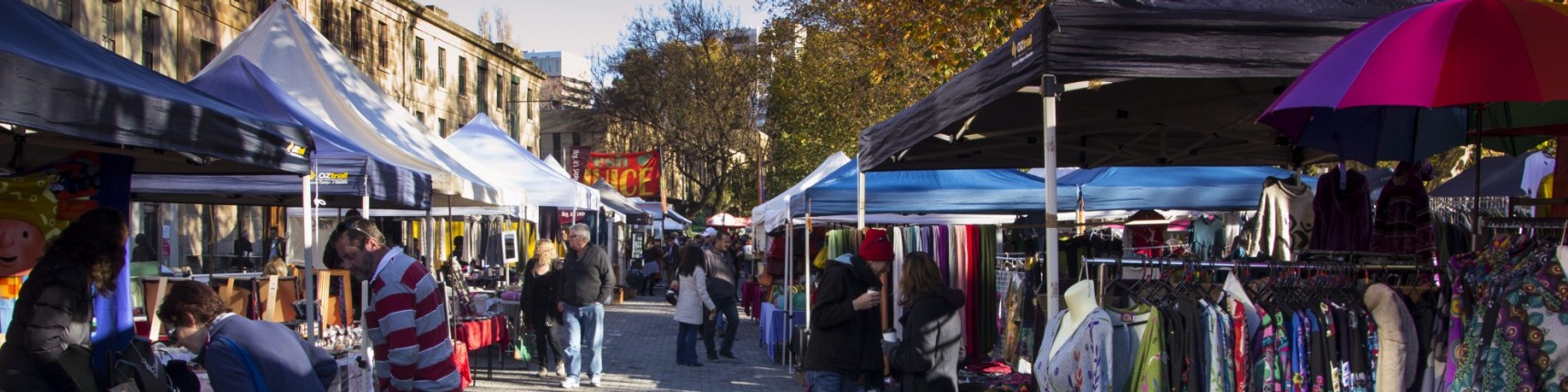 Salamanca markets, Hobart