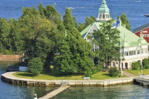 Islands in the Baltic Sea near Helsinki in Finland.