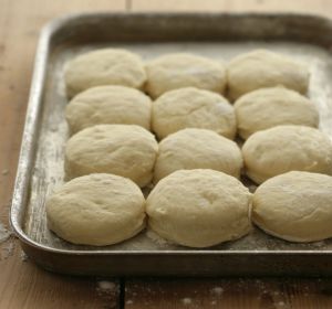 Scone dough ready for baking.