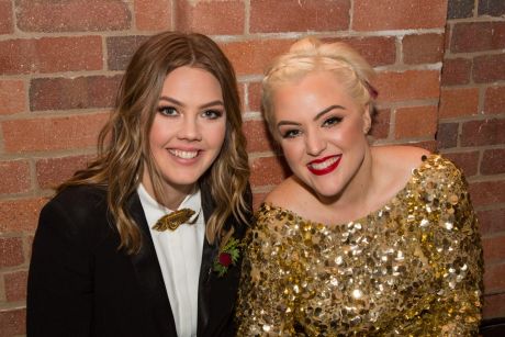  Brisbane couple Alex, 28, (left) and Lauren Fisher, 33, at their wedding in 2016. They plan to have another ceremony if ...