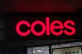 Coles' same-store sales growth for the financial year slowed and total revenue has been flat. 