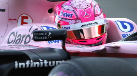 Force India driver Esteban Ocon.