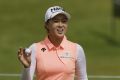 Australian golfer Minjee Lee during the second round of the LPGA Volvik Championship golf tournament at the Travis ...