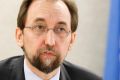 The UN High Commissioner for Human Rights, Zeid bin Raad al-Hussein.