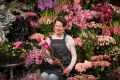 Coming up roses ... Sonya Wilson of Flowers Vasette is part of the team responsible for creating the floral ...
