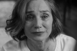 Kristin Scott Thomas in Sally Potter's latest film, The Party.