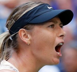 Maria Sharapova is suddenly an unexpected favourite, and one with a clear round to the semifinals.