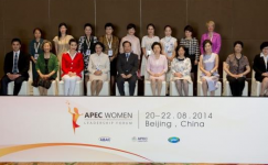 中国的食品安全和可持续的生活暨APEC女性领袖峰会