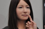 Ready for job interviews: Geminoid F was developed by ATR Hiroshi Ishiguro Laboratory and the Department of Systems ...