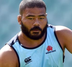 Fired-up: Hooker Tolu Latu has been working on increasing his physical fitness.